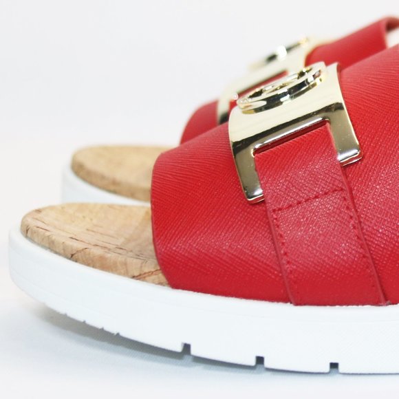 Michael Kors Warren PVC Sandal red color with box - Picture 8 of 8